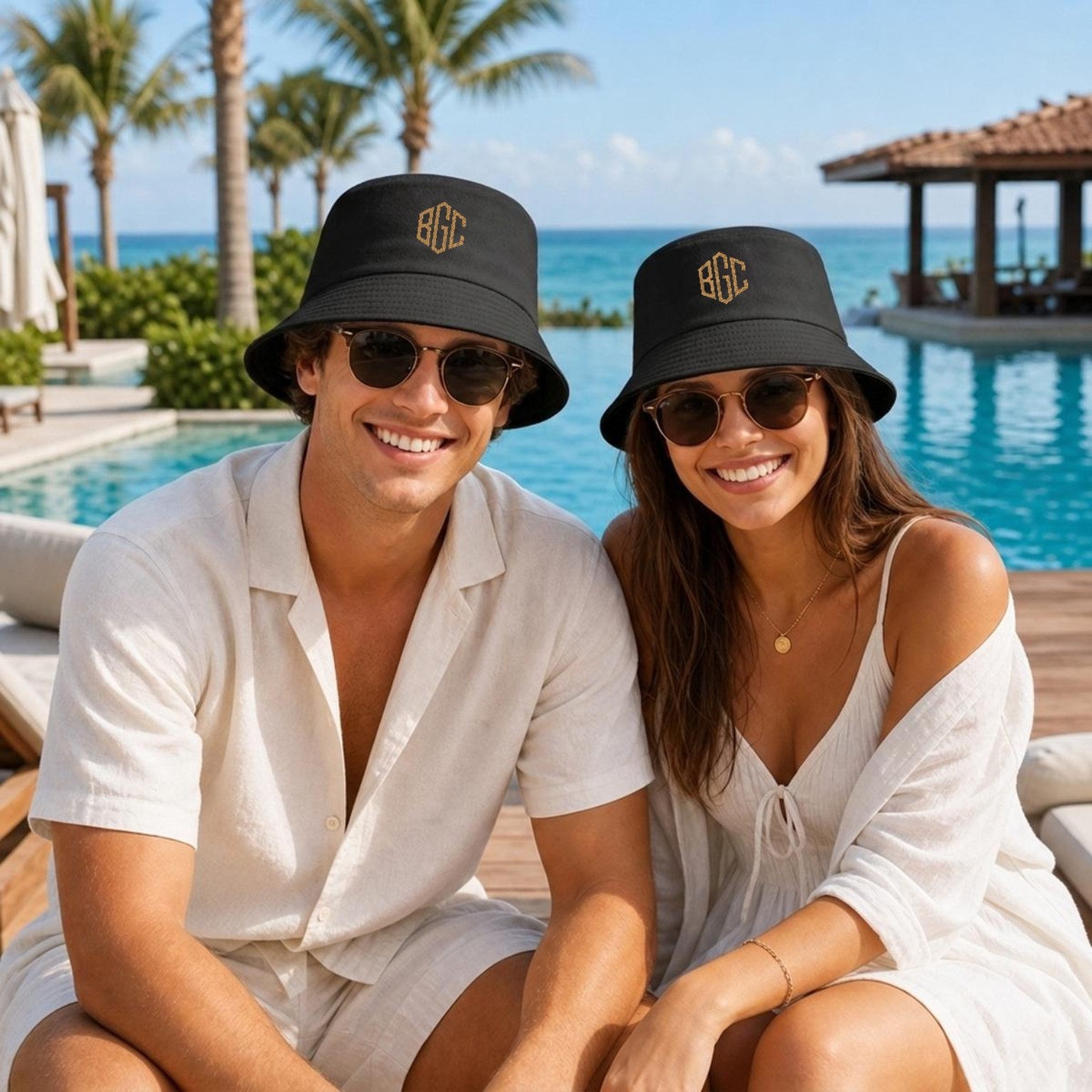 Basel Golf Club bucket hats